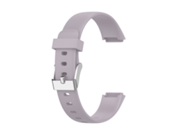 Bracelete de Silicone Para Fitbit Luxe (s-roxo)