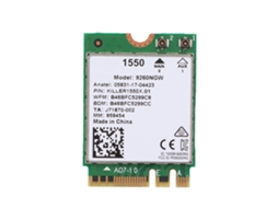 Placa De Rede Sem Fio Killer1550ac, Suporta 2.4g E 5g.