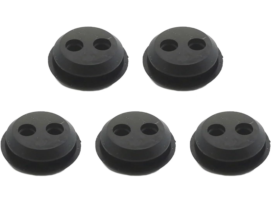 Conjunto de 5 Arruelas Bêbadas com 2 Furos Para Tanque de Vedação,