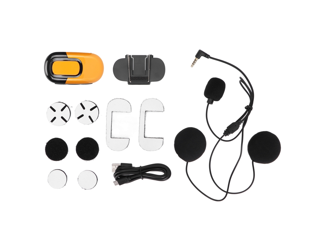 Fone de Ouvido Bluetooth para Capacete de Moto EOOCOO