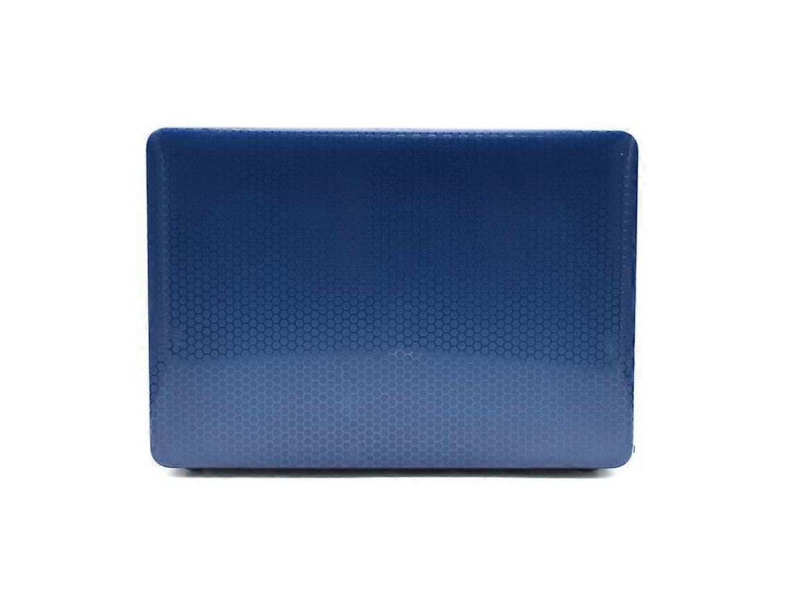 Lurelia Capa Protetora De Plástico Tipo Colmeia Para Macbook Air 13,3 Polegadas A1932/a2179/a2337 (azul Royal)