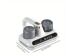 Aspirador de pó doméstico Yizhood para ácaros da cama, esterilizador UV, branco