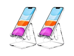 Suporte de Telefone Compatível com iPhone 14, 13, 12 Pro Max, Mini, 11, Xr, Se, 2 Peças | S/MARCA
