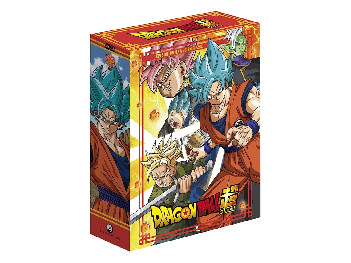 DVD Dragon Ball Super Box 2. Episodios 47 a 76 29 Episodios