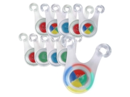 Pacote Com 10 Luzes Led À Prova Dágua Para Barraca, Proteção De Corda, Luzes Suspensas, Mini Lanterna Para Acampamento Ao Ar Livre Olysi Shop