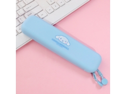 Estojo De Lápis Silicone Com Desenho Animado Fofo Da Kuromi Mymelody E Cinnamoroll, Anime Para Estudantes, Organizador Mesa, Bolsa Aquaforge