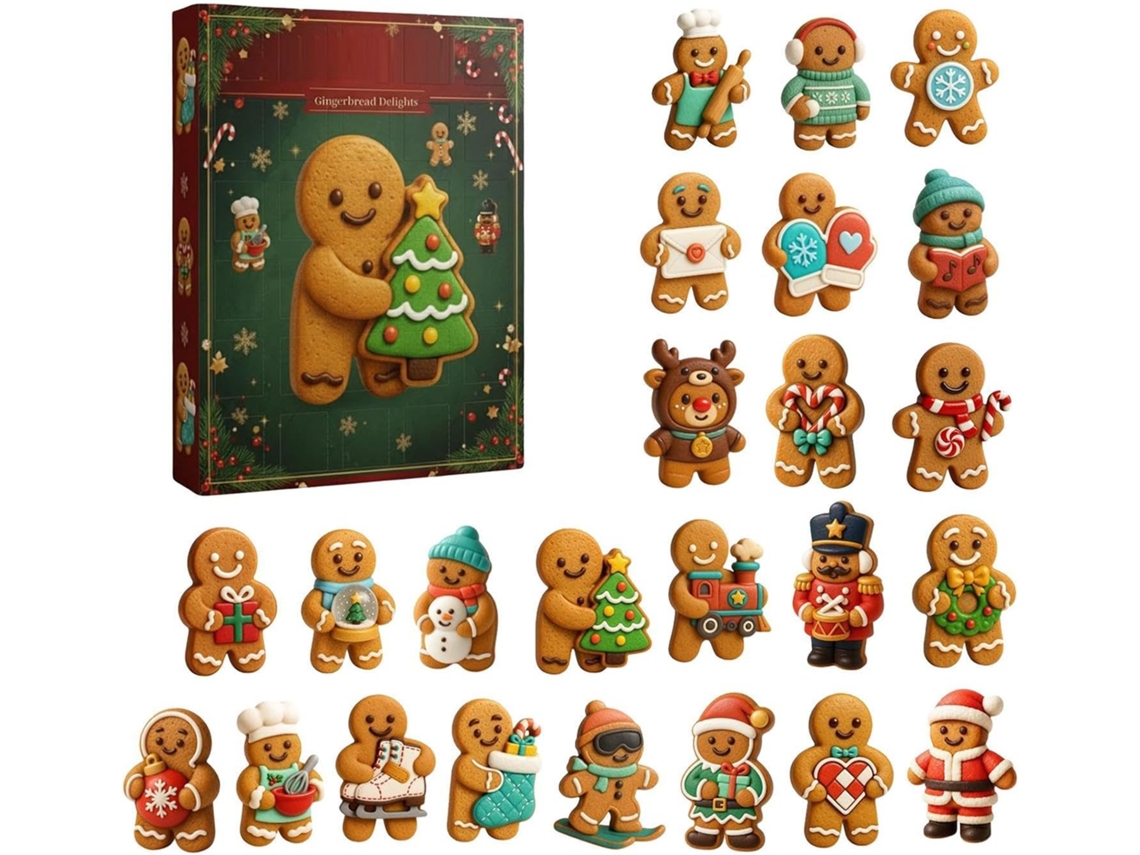 Decoração De Advento Para O Natal De 2025 Em 2d Feita De Acrílico |