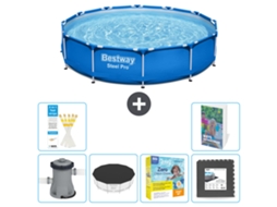 Bestway Piscina Bestway Steel Pro Redonda - 366x76 Cm - 7-peças S259