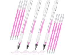 Pink Practical Caneta Para Mapeamento de Sobrancelhas Com 4 Canetas E 8 Minas.