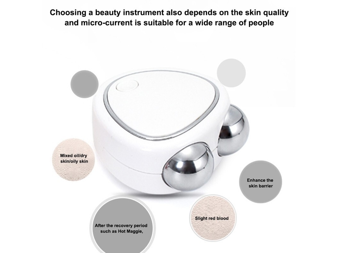 Mini Instrumento De Beleza De Microcorrente Instrumento De Rejuvenescimento Da Pele SUNNY SPACES