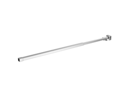 Braço De Apoio Para Chuveiro Vidaxl Silver Metal