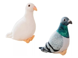 Lurelia 2 Peças De Animais De Fofos E Engraçados Em Formato De Pássaro 20 Cm Em Peluche Colecionável, 7pol., Macio Para Coleção