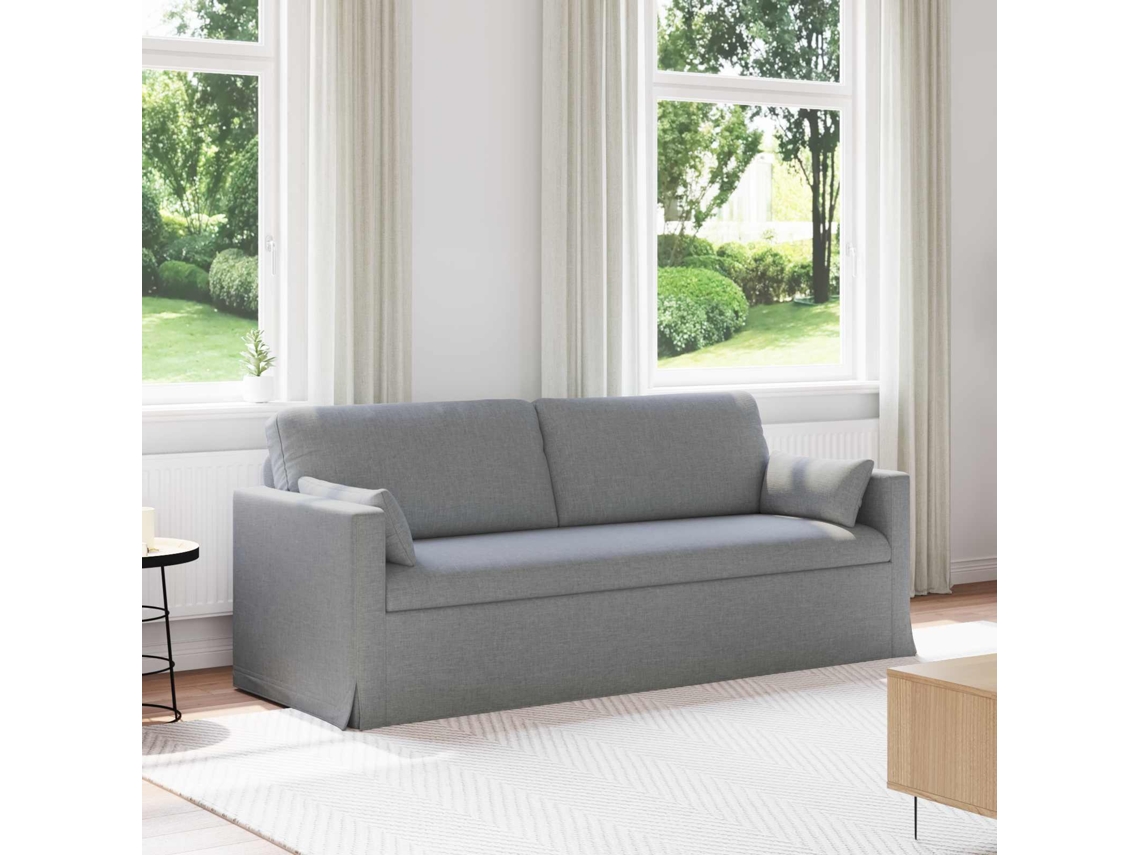 Vidaxl Sofá Cinzento-claro 78 X 78 X 80 Cm Tecido