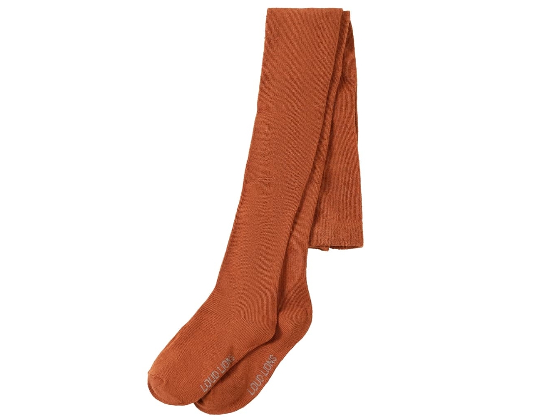 Meias-calças Para Criança Cor Conhaque 128