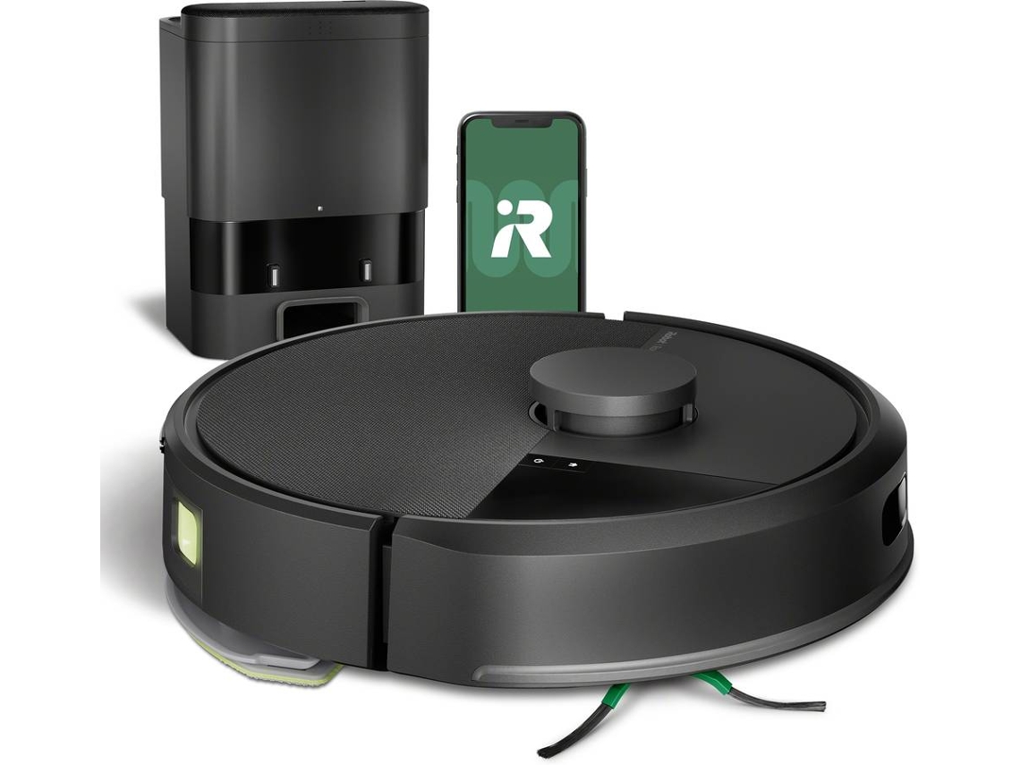 Aspirador Robô IROBOT Roomba 105 Combo Auto Empty (Autonomia: 120 min - Preto)
