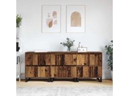 Vidaxl Buffet 3 Pcs Madeira Antiga 60 X 35 X 70 Cm