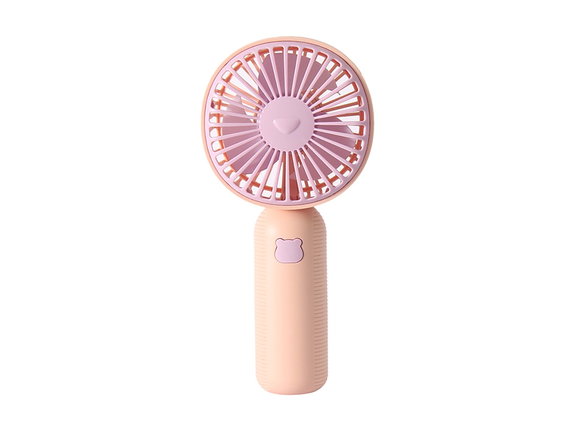 Um Pequeno Ventilador De Mão, Silencioso, Recarregável, Portátil E De Tamanho Mini.