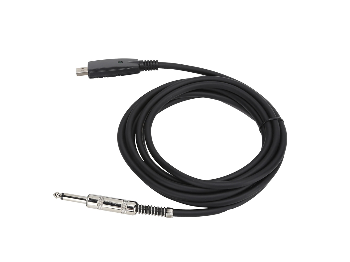 Aetheria cabo de Guitarra Usb 3m Usb Macho para 6.35mm Macho Adaptador de Áudio Jorindo Jd6222