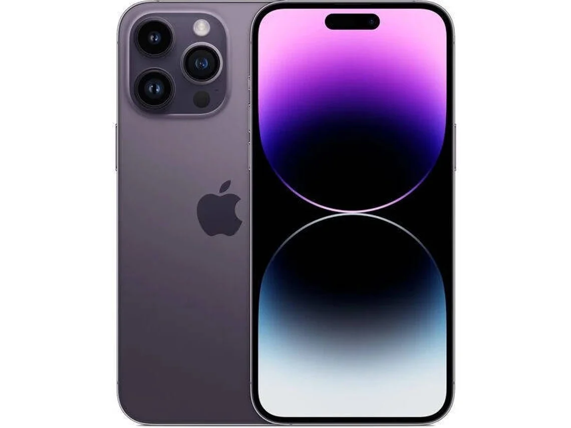 iPhone 14 Pro Max APPLE (Recondicionado Flippers Sinais de Uso - 6.7'' - 128 GB - Roxo)