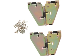 Conjunto De 2 Dobradiças Borboleta Ferro Reforçado Para Mesas, Com Parafusos De Montagem, Mecanismo Para Mesa Dobrável