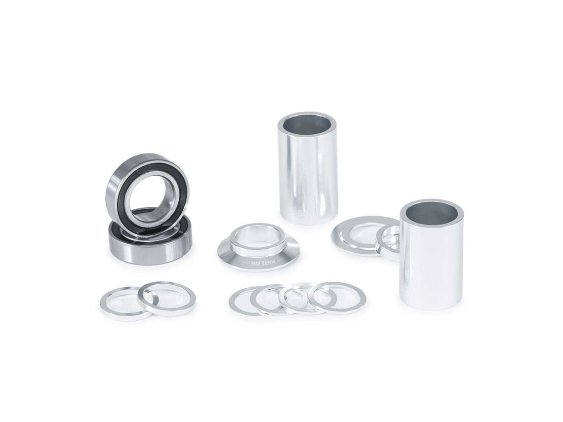 Kit Mid Bb 22 Mm Prateadoéclat