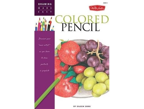 Livro colored pencil (drawing made easy) de eileen sorg (inglês)