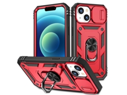 Suporte Casa Para Iphone 14 Pele Sintética Com Porta-cartões Preto