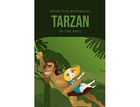 Livro Tarzan of the Apes de Edgar Rice Burroughs (Inglês)