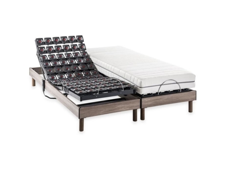 Sommier Relajante Eléctrico Juego DEKO DREAM Algodão Microfibra (200x90cm)
