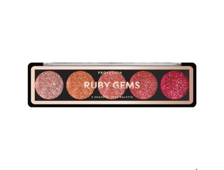 Palete Sombras de Olhos Ruby 5 Tons PROFUSION