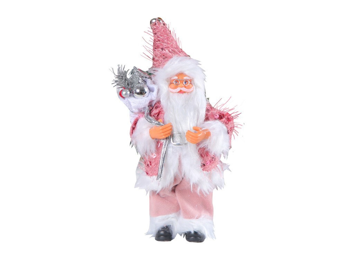 Decoração De Natal Santa Claus Em Pé Da Laxiscreed, Enfeite Criativo Para Amigos E Colegas