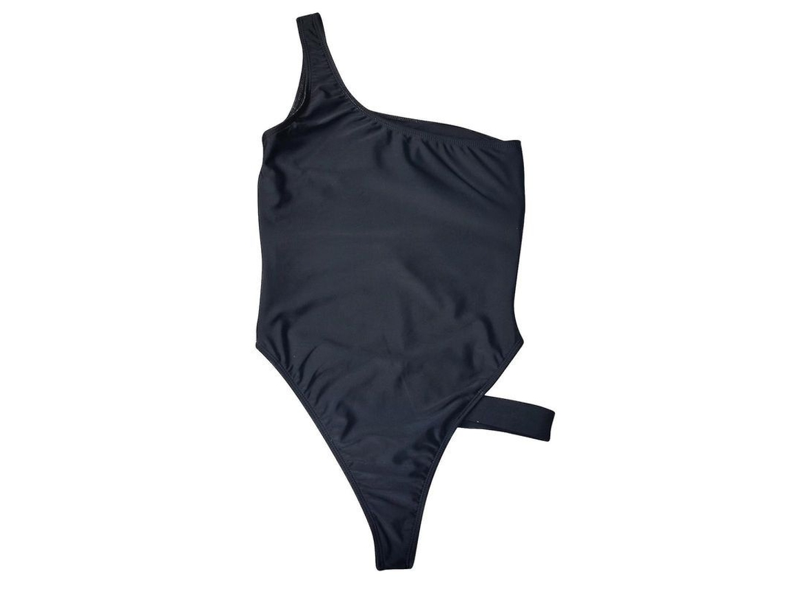 2026 traje de Banho Monokini Sexy para Mulher com Design de Buracos e Solido para Praia e Piscina
