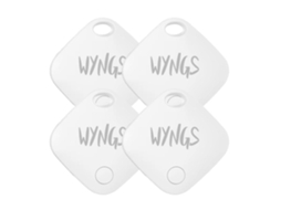 Wyngs Smart Air Tag, Localizador De Chaves (compatível Apenas Com Iphone) - Branco - Conjunto De 4