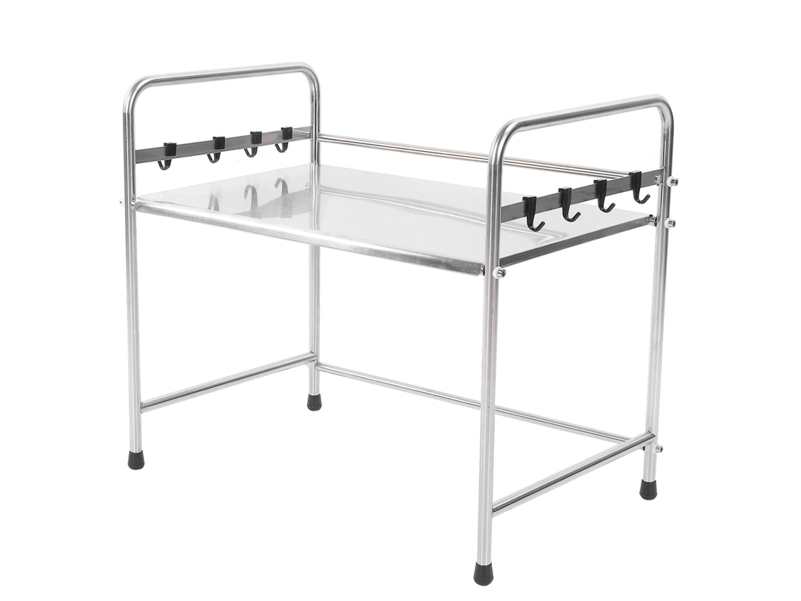 Suporte Laxiscreed Para Micro-ondas Em Aço Inox Resistente E Durável