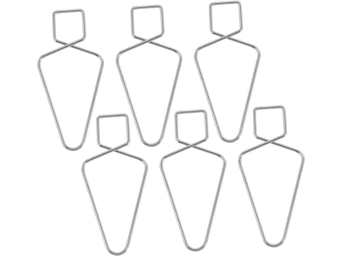 Ganchos De Teto De 8 Polegadas, Formato De T, 100 Unidadeunidade
