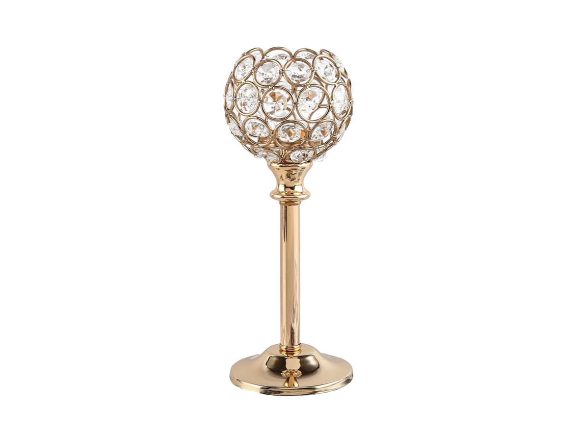 Laxiscreed Casti De Metal Elegantes Para Casamentos, Hotel E Decoração Com Luz De Vela