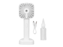 Ventilador de Mão Recarregável Usb com Nebulizador para Uso Ao Ar Livre e Viagens LAXISCREED