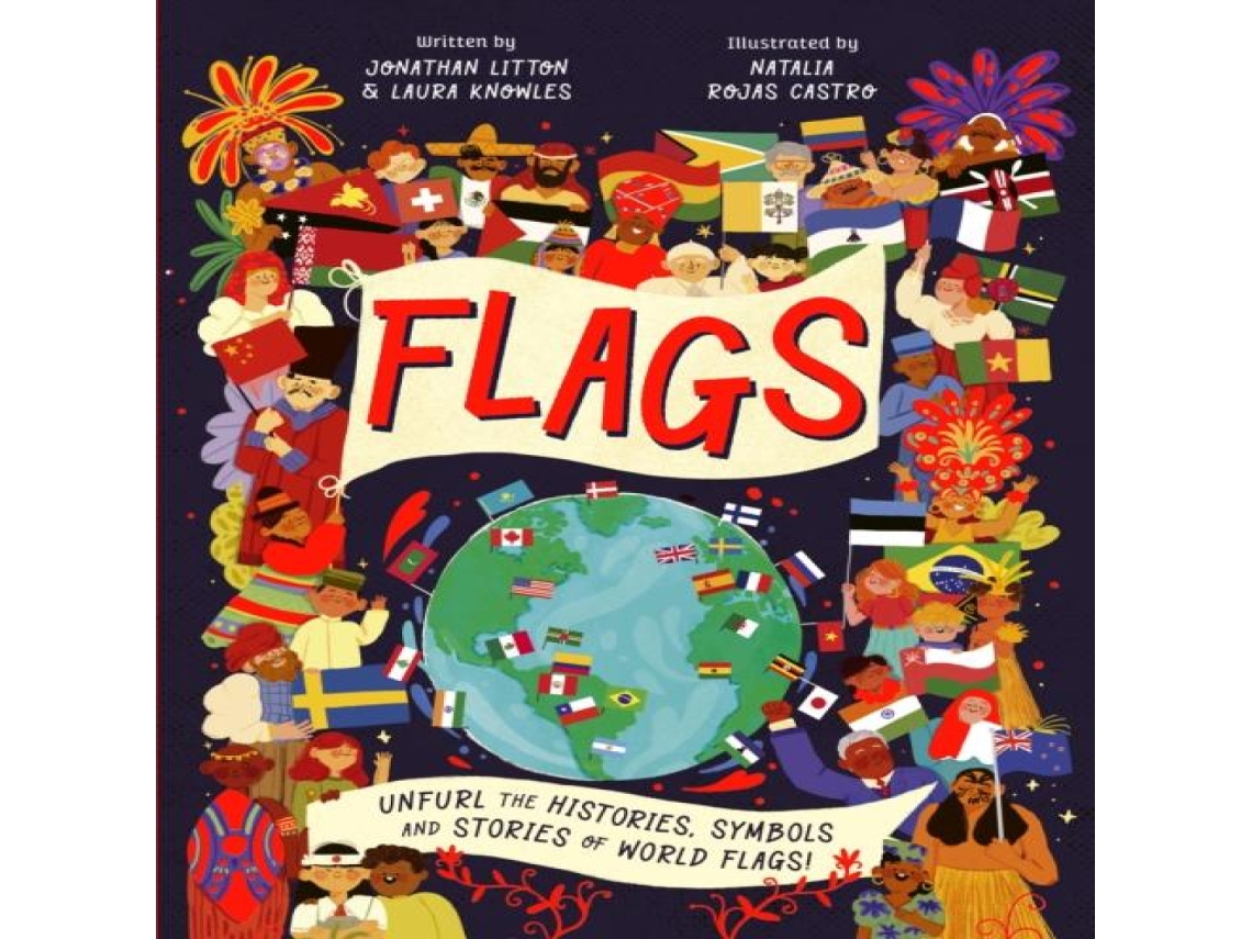Livro Flags de Laura Knowles (Inglês)