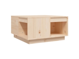 Mesa de Centro 60x61x32,5 Cm Madeira de Pinho Maciça MAISON EXCLUSIVE