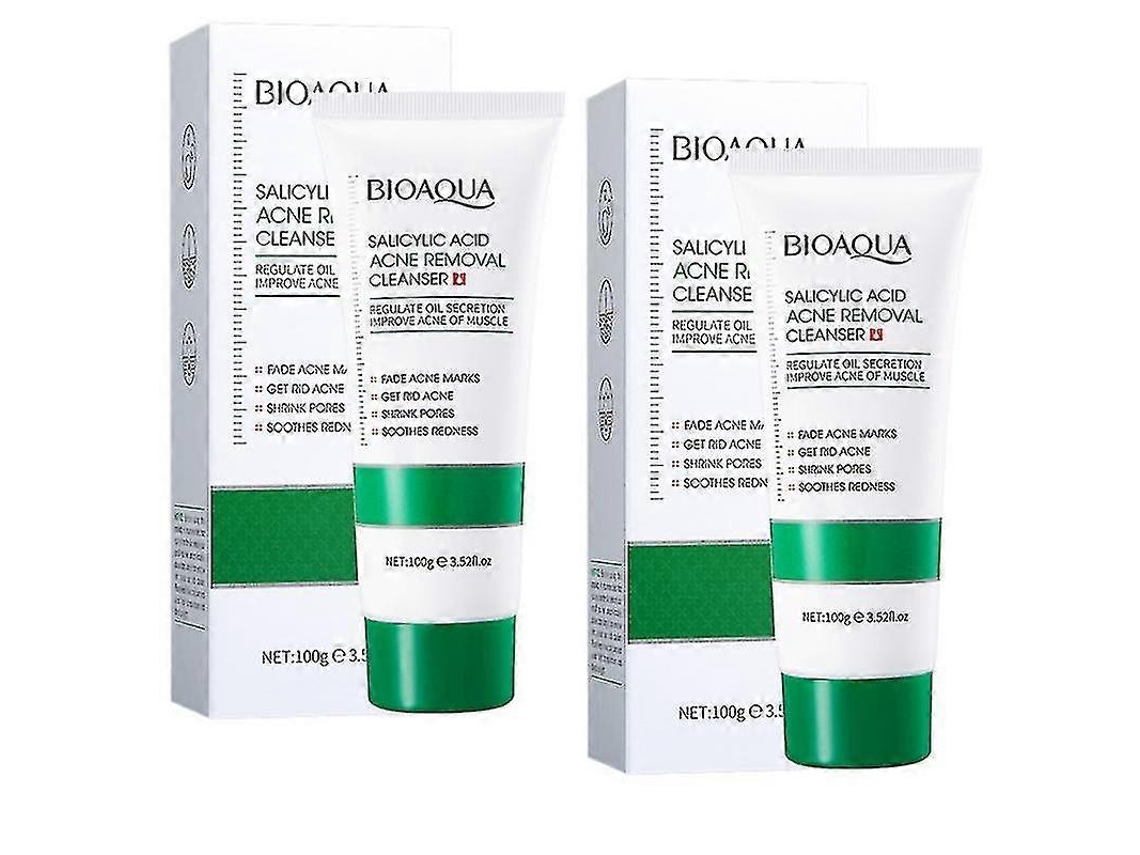 2x Sabonete Líquido Suave Diário Com Ácido Salicílico 100ml