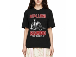 Rockinstone Rambo Movie Black Adult Shirt Size:xxxl