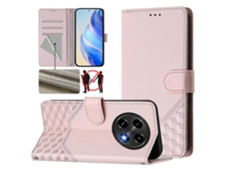 Capa De Celular Em Couro Com Rfid E Relevo Em Favo De Mel, Modelo 2025