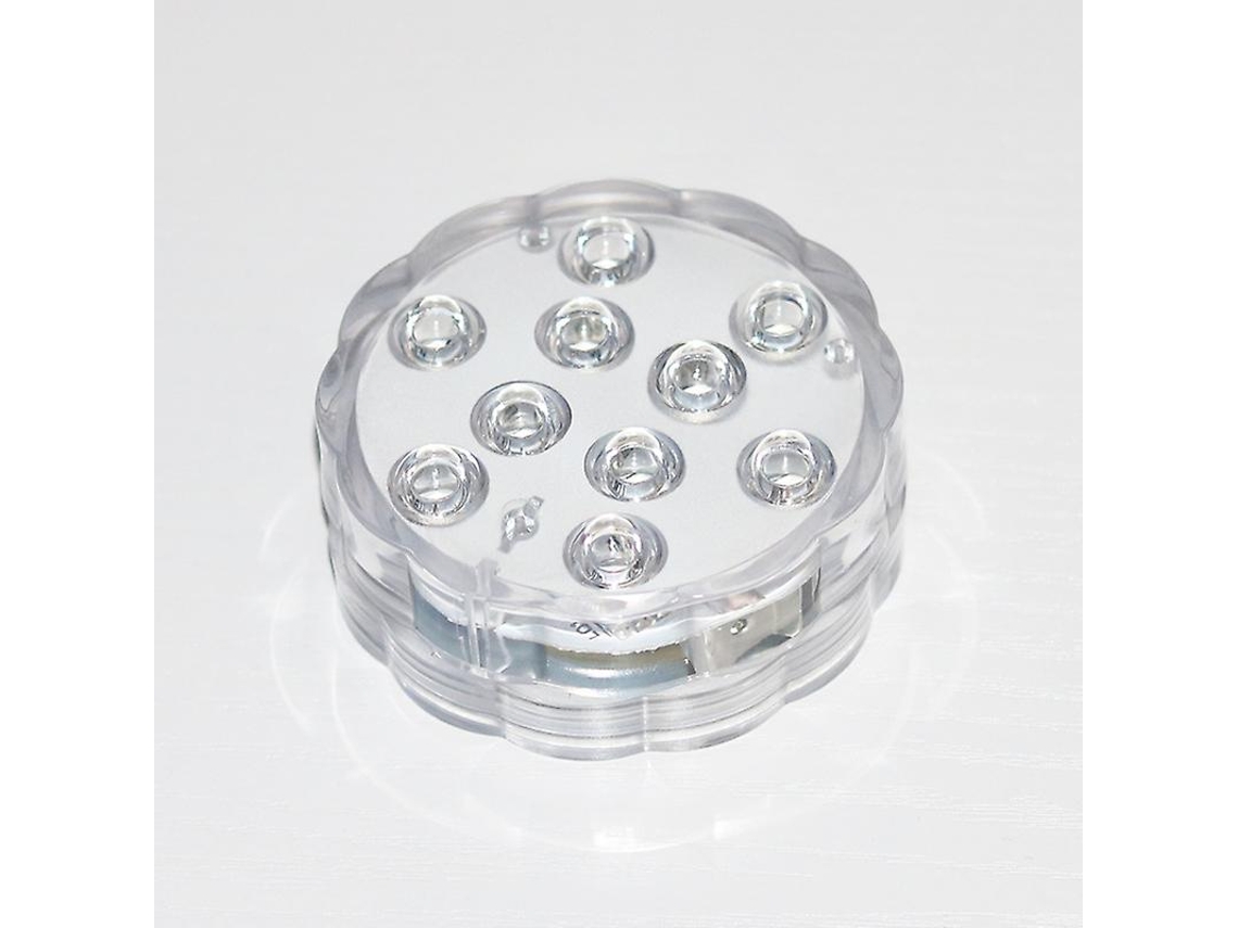 Rebe luz Led Sumergível 4 Pack com Controle Remoto Rgb Mudança de Cor Impermeável para Jarro, Piscina, Aquário e Decoração