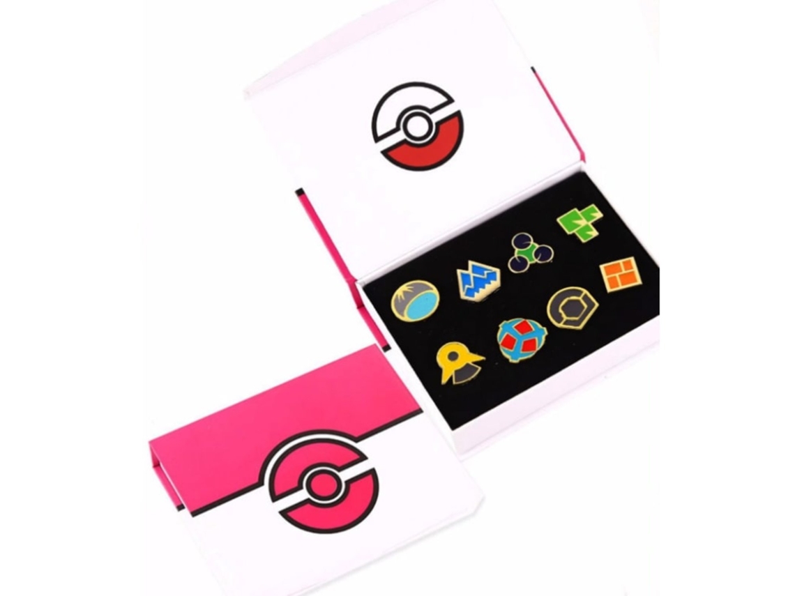 Pokémon Diamante Pérola e Platina Insígnias Da Liga Sinnoh