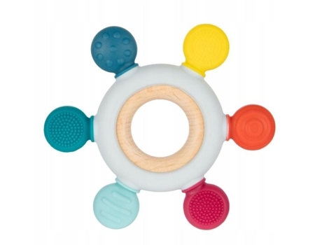 Bébés, Anel De Dentição Em Madeira E Silicone Para Bebés Ster 80/305, 1 Peça Canpol