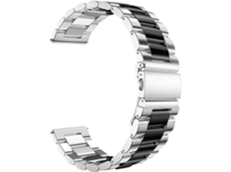Pulseira De Aço Inoxidável Universal Para Relógio, Metal Smartwatch,