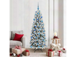 Vidaxl Árvore De Natal Artificial Branco 180 Cm