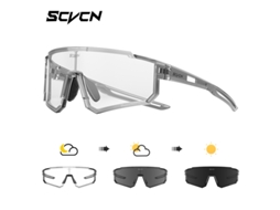 Óculos de Ciclismo com Lentes de Polímero Pretas e Proteção UV400 MDUG (estilo 2)