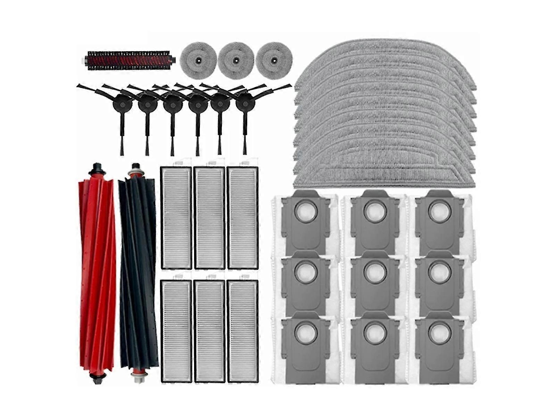 Acessórios para aspirador de pó robô S8 Maxv Ultra, escovas laterais principais, esfregões, filtros HEPA, peças de reposição Slowmoose