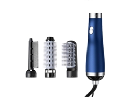 Secador de Cabelo Escova Pente de Secador de Cabelo Multifuncional com 3 Velocidades Giratórias para Rotação TAISHENGDA